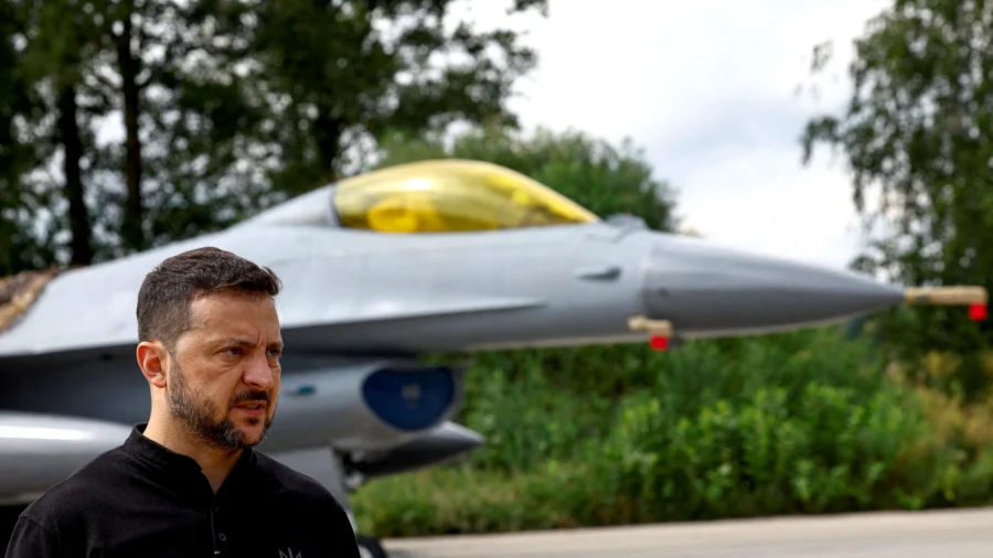 Ukraine Finally Deploying US-made F-16 Fighter Jets, Zelenskyy Says