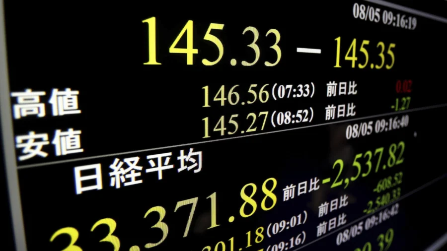 Japan's Nikkei Posts Worst Day Since 1987 Black Monday Stock Market Crash