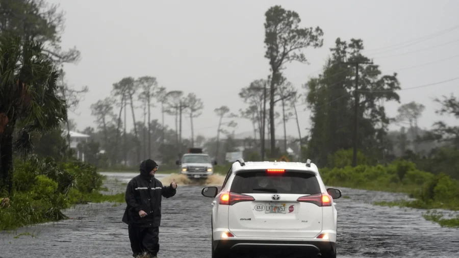 View of Florida After Hurricane Debby Touched Down