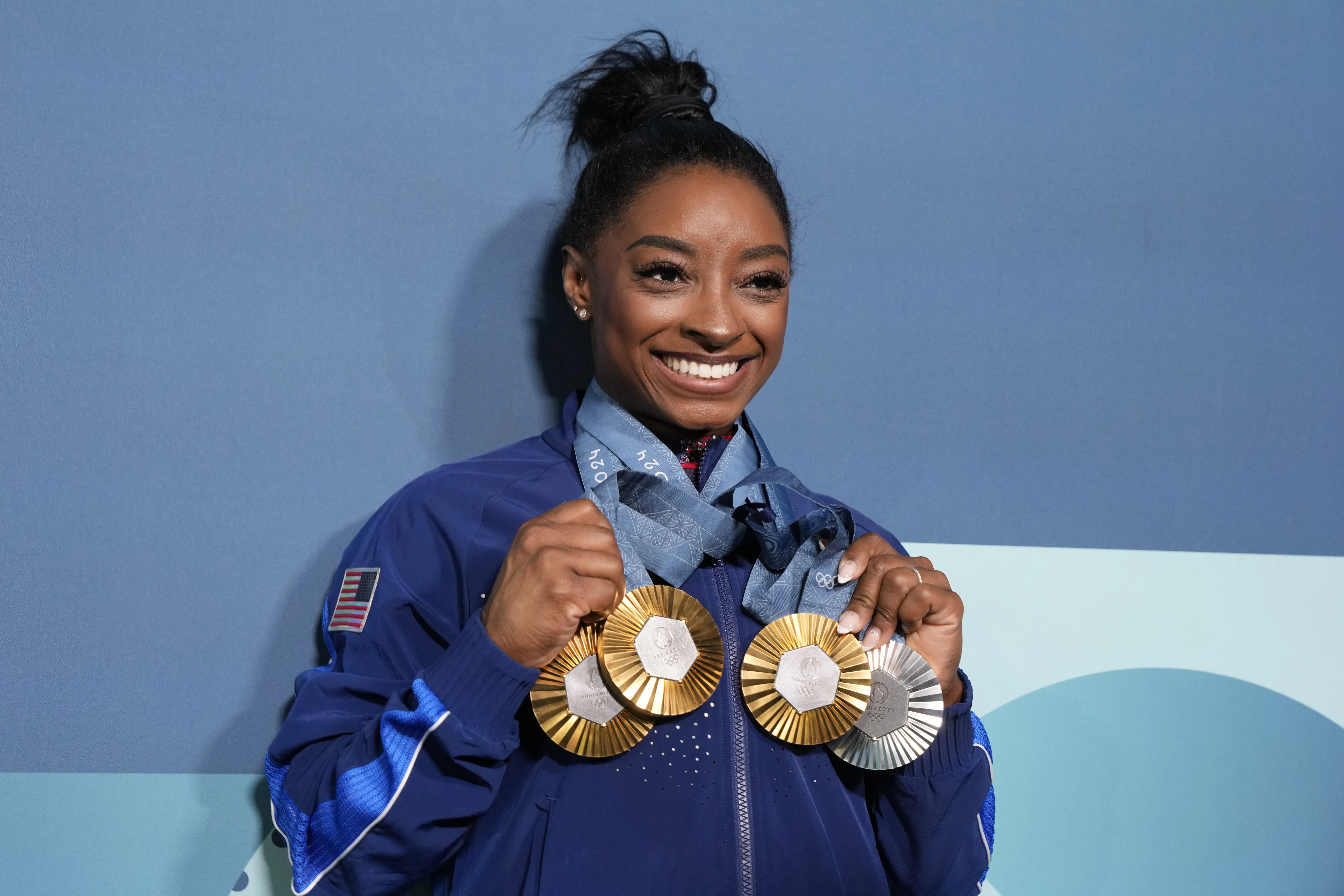 Simone Biles Finishes Off Her Return to Olympics With Silver on Floor Exercise