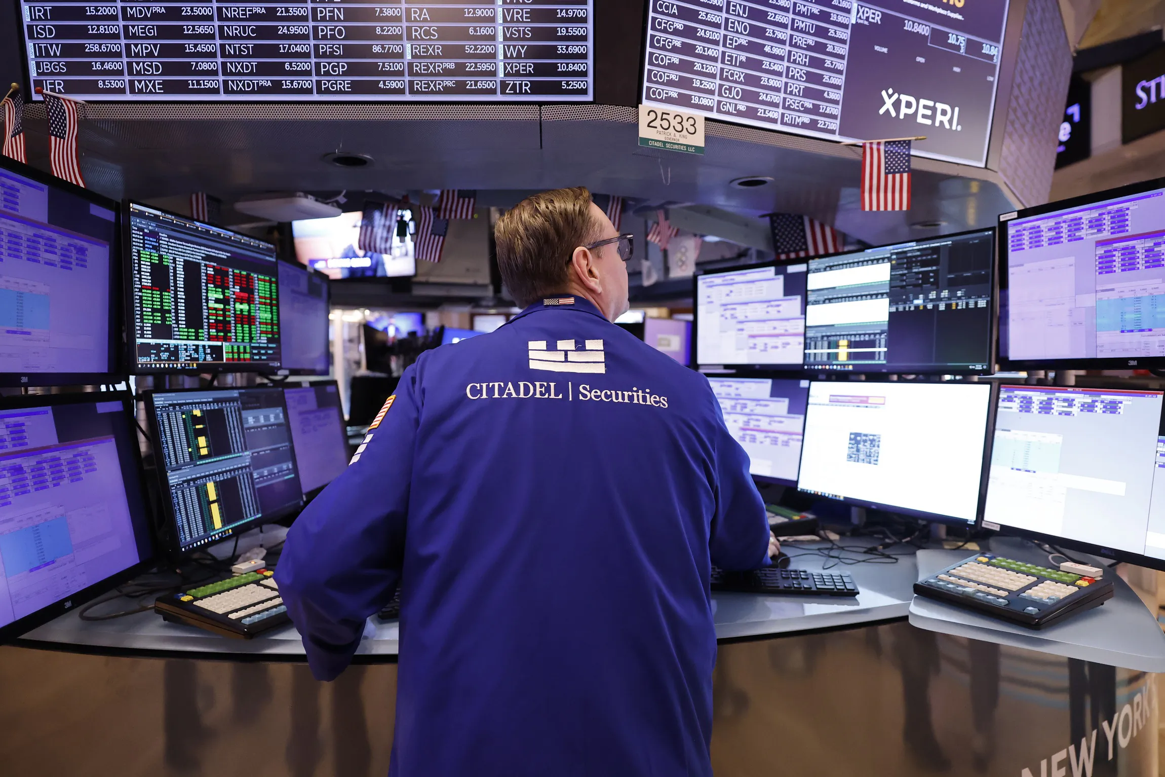 New York Stock Exchange Rings Closing Bell