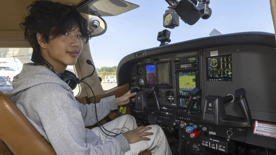 Teen Vies for Record Solo Flight to 7 Continents to Raise Money for Childhood Cancer Research