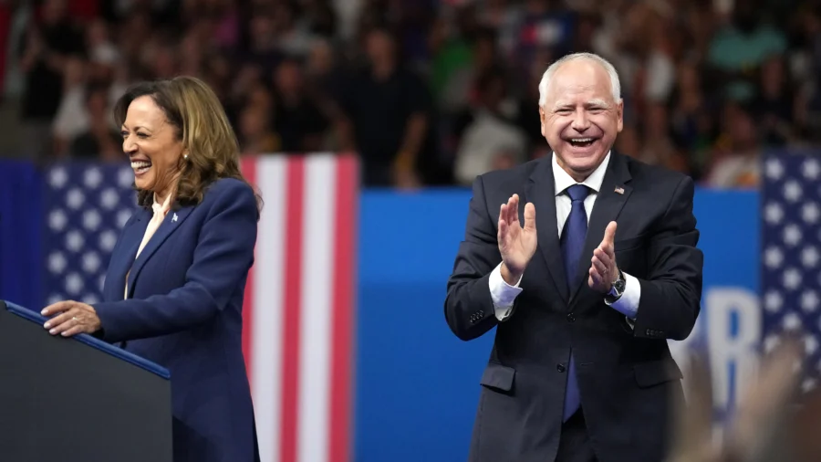 Harris Holds First Rally With New Running Mate Tim Walz in Philadelphia