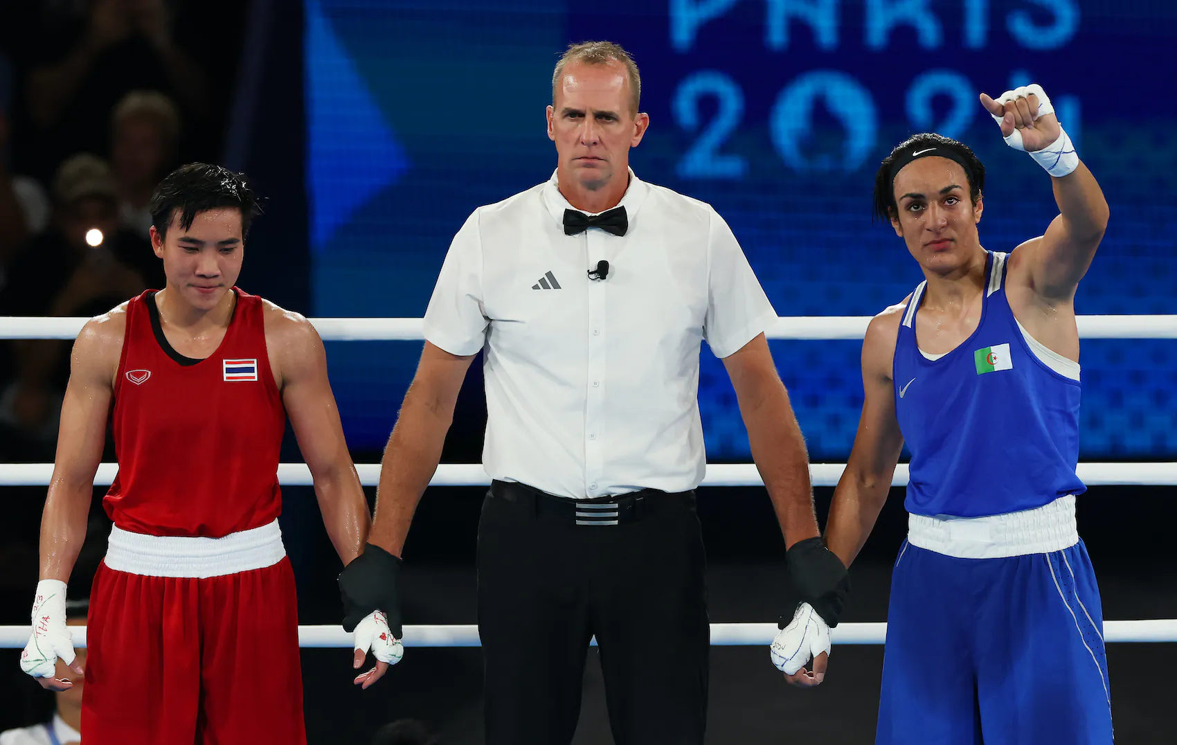 Algerian Boxer Imane Khelif Wins Semi-Final Match at Paris Olympics Amid Gender Row