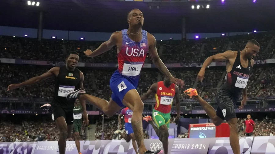 Quincy Hall Gives Americans Another Come-From-Behind Gold