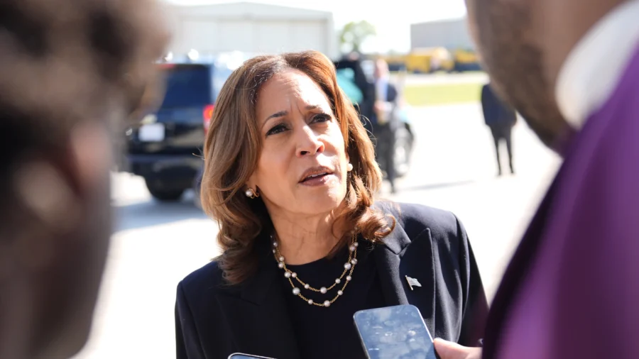 Harris Takes First Questions From Press Since Biden Left Race