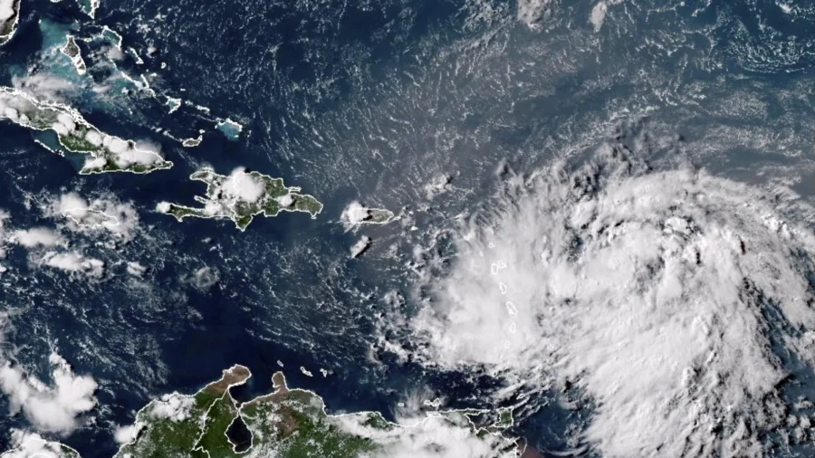 Tropical Storm Ernesto Batters Northeast Caribbean and Aims at Puerto Rico as It Strengthens