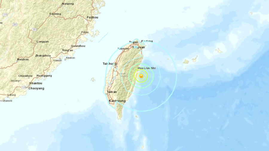 Taiwan Hit by Another Big Quake, No Immediate Reports of Damage