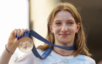 Romanian Gymnast Ana Barbosu Presented Olympic Bronze Medal First Awarded to American Jordan Chiles