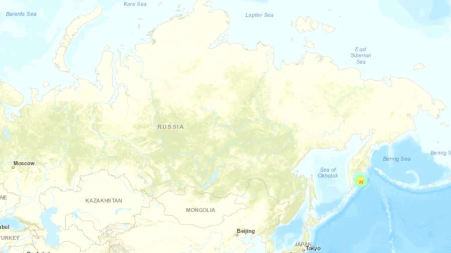 Powerful Earthquake Hits Off Far East Coast of Russia