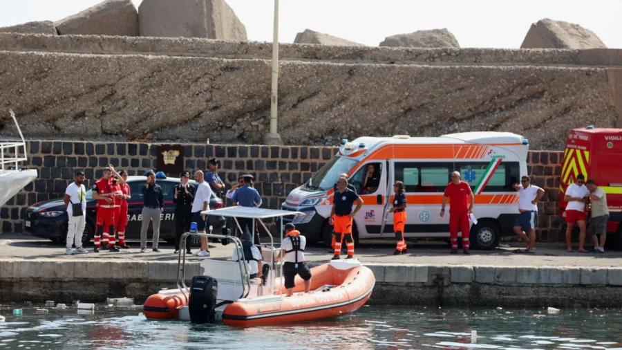 1 Reported Dead, 6 Missing After Yacht Sinks Off Sicily