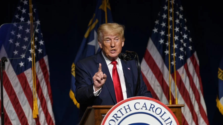 Trump, Vance Speak on National Security at Asheboro, North Carolina