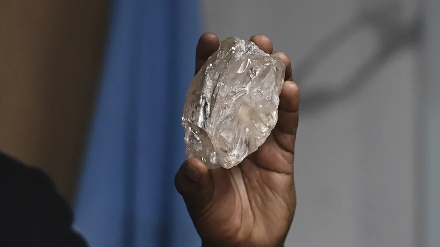 Largest Diamond Discovered in Over a Century Found in Botswana