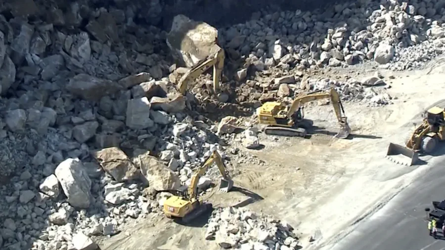 Worker Dies After Excavator Is Buried Under Rocks at Massachusetts Quarry