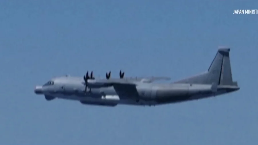 Japan Says Chinese Military Plane Breaches Its Airspace