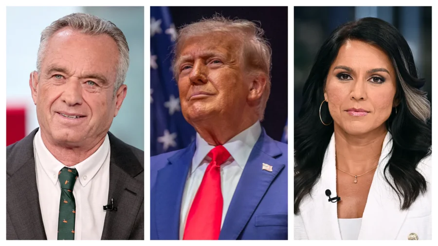 Trump Adds RFK Jr., Tulsi Gabbard to White House Transition Team