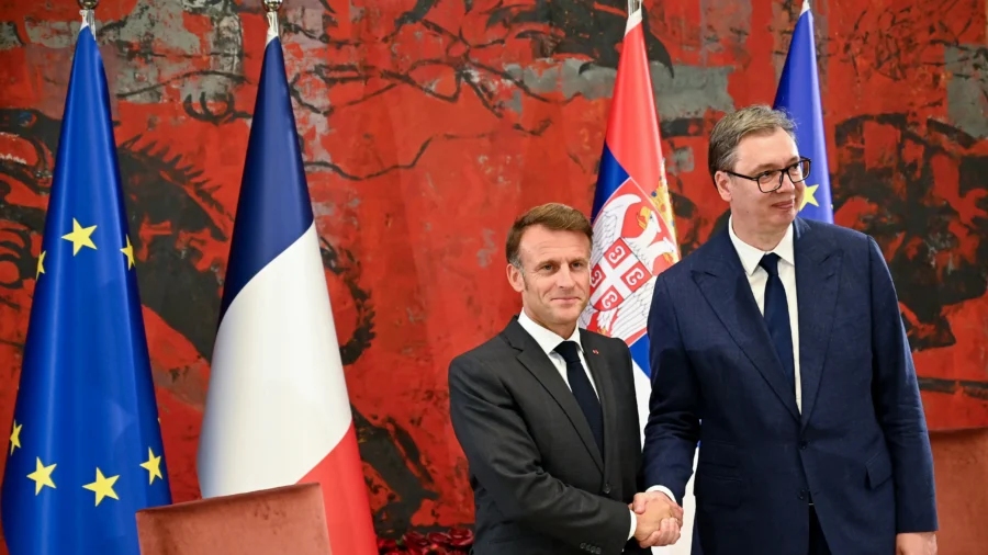 France's Macron, Serbia's Vucic Sign Agreements, Speak to Media