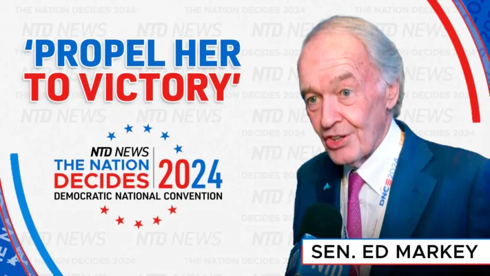 Sen. Ed Markey: Harris Speech ‘Phenomenal’