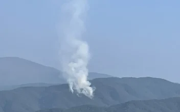 Firefighters, National Guard Battle Wildfire in Great Smoky Mountains National Park