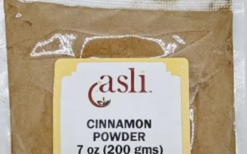 Cinnamon Recalled in 5 US States Due to Lead Contamination