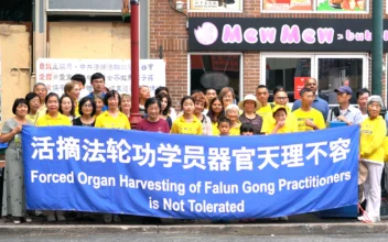 Rights Advocates in Philadelphia Rally Against Forced Organ Harvesting in China