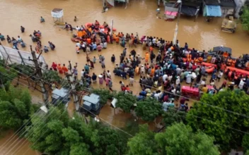 Floodwaters Submerge Large Swathes of Land in Southern India