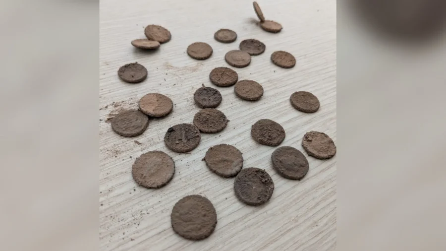 Haul of Ancient Roman Coins Discovered in Sicily