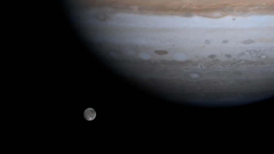 Massive Ancient Asteroid Likely Hit Jupiter's Largest Moon