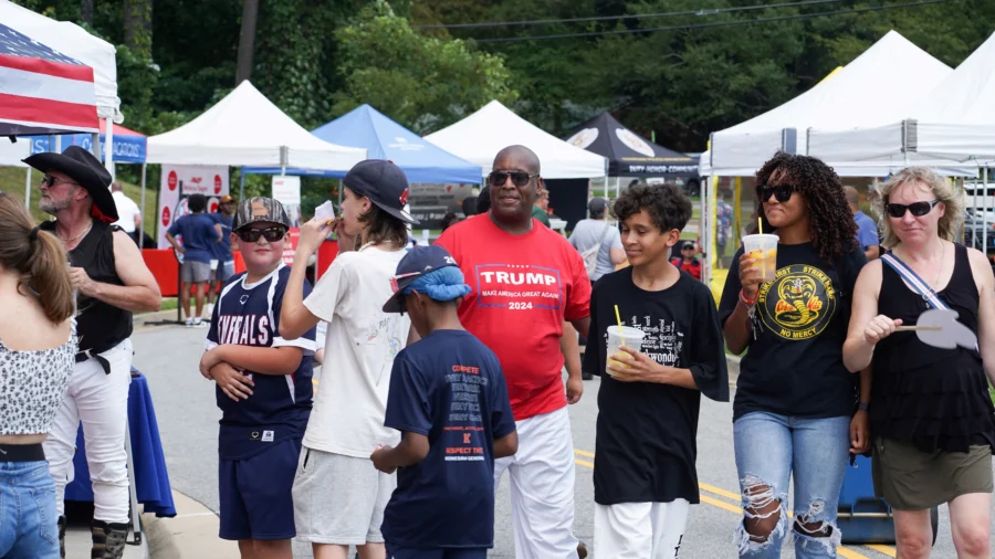 Trump and Harris Battle for Black Voters in Battleground Georgia