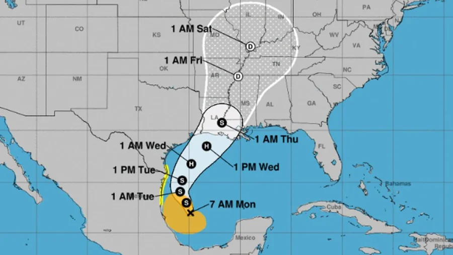 Texas Governor Activates Emergency Responders Ahead of Potential Hurricane Landfall