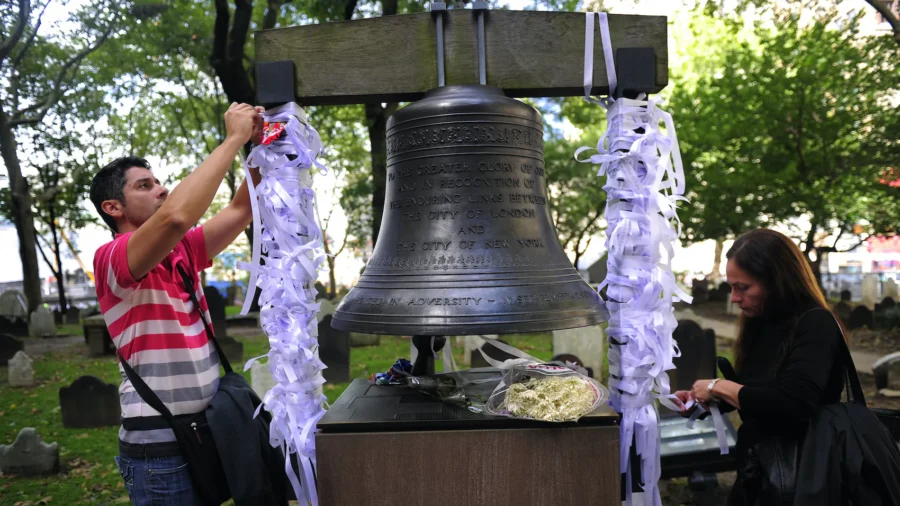 Bell of Hope in NYC Marks 23 Years for 9/11 Victims
