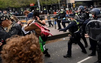 Dozens Arrested as Melbourne Anti-War Protests Turn Violent