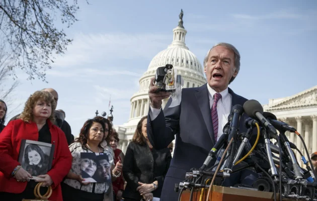 Sen. Markey, Others Hold Press Availability on Health Care