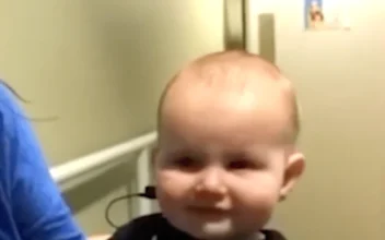 Deaf 9-Month-Old Boy Hears His Mom and Dad for the First Time After Surgery