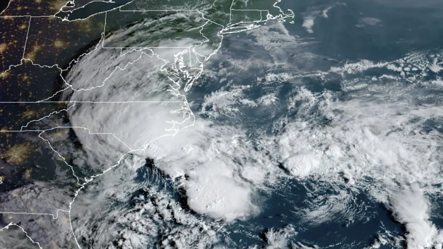 Tropical Storm Conditions Expected for Parts of Carolinas as Disturbance Approaches Coast