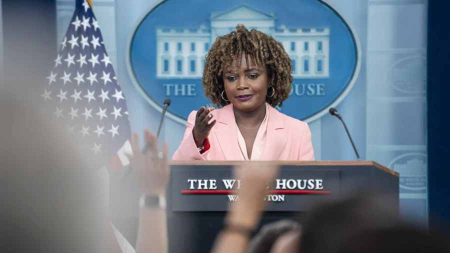 White House Press Secretary Karine Jean-Pierre Holds Press Briefing