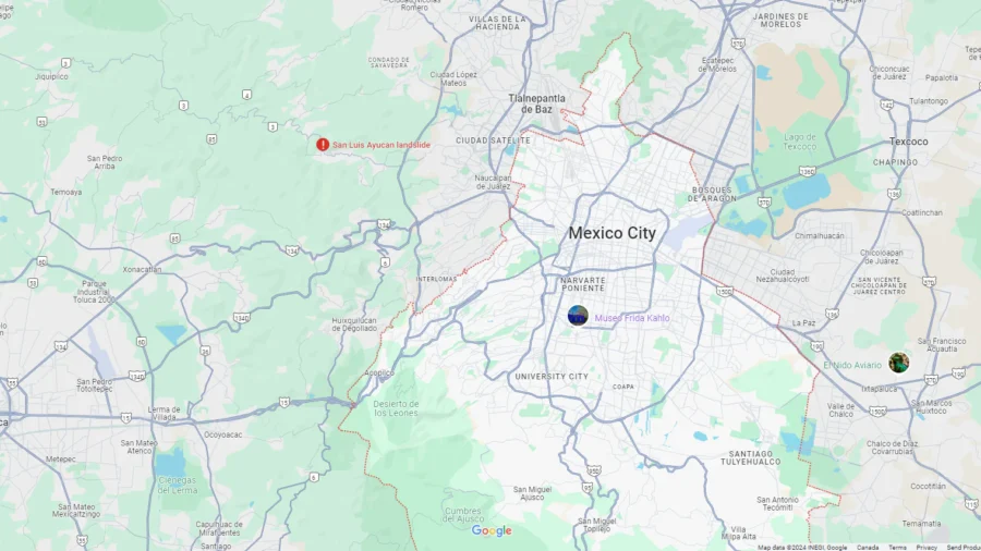 6 Die in a Landslide Caused by Heavy Rains in Mexico