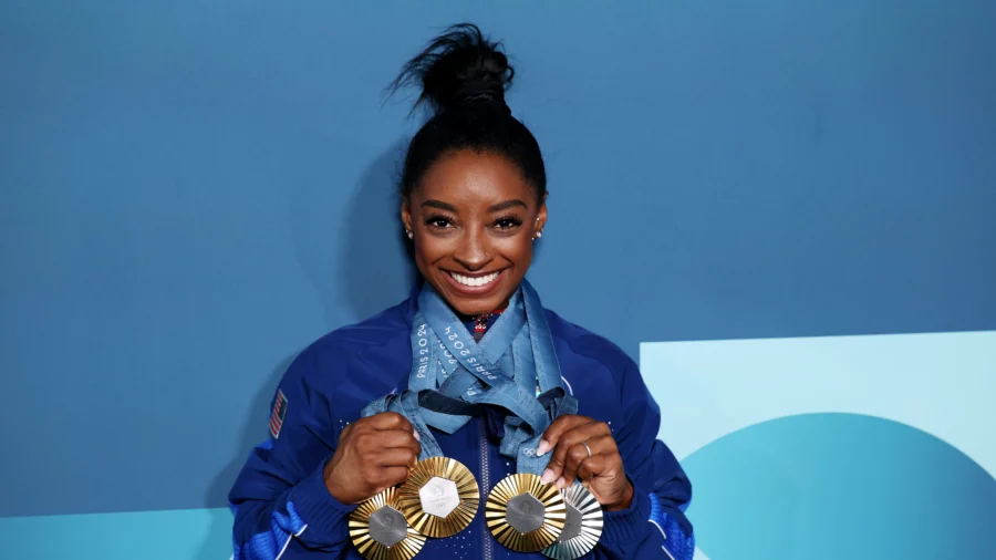 Simone Biles Brushes off Score Inquiry Error That Could Have Awarded Her Another Gold Medal