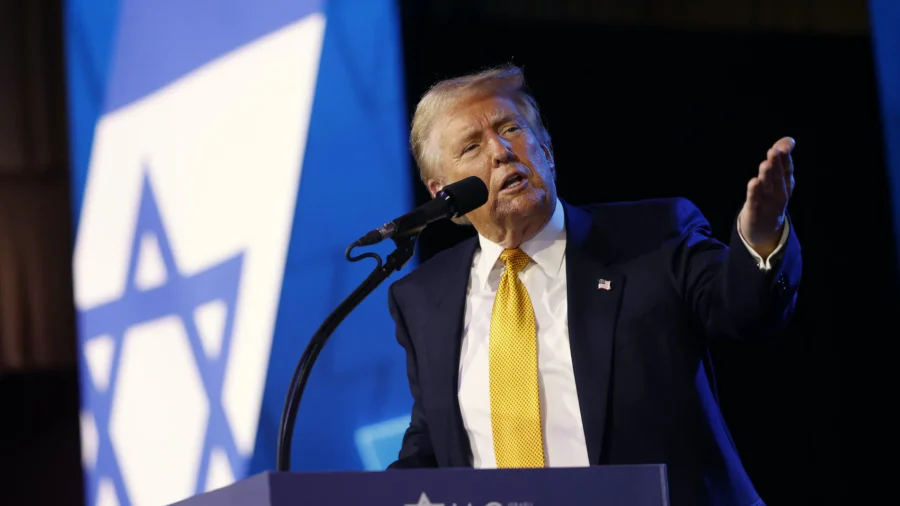 Trump Denounces Antisemitism, Reaffirms Support for Israel at Washington Events