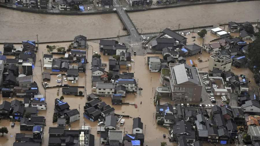 Rescue Workers Search for at Least 6 People Missing After Heavy Rain Pounds Japan’s Noto Region