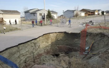 Giant Sinkholes in South Dakota Neighborhood Make Families Fear for Their Safety