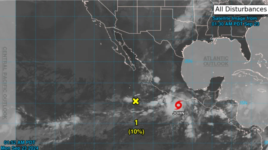 Tropical Storm John Forms in Pacific and May Cause Flooding in Southern Mexico