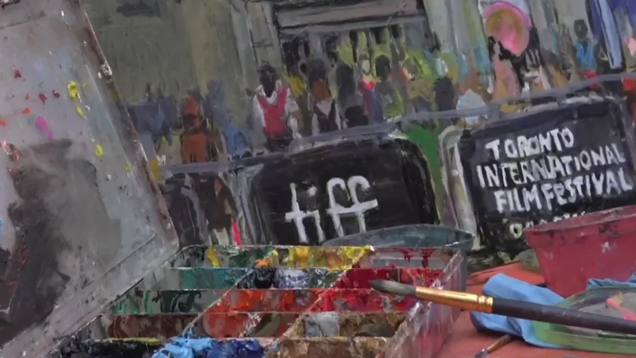 Artist Remembers Husband Through Yearly Painting in Toronto