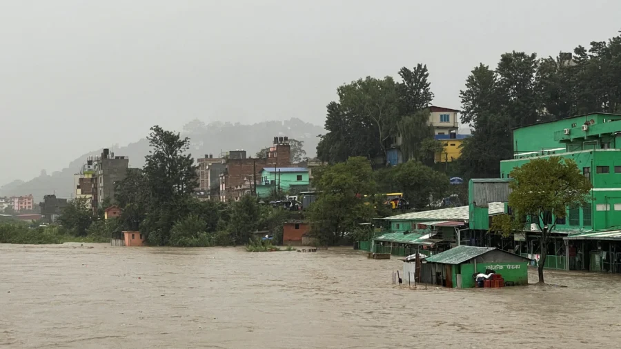 Nepal Floods and Landslides Kill at Least 66 People, 69 Missing