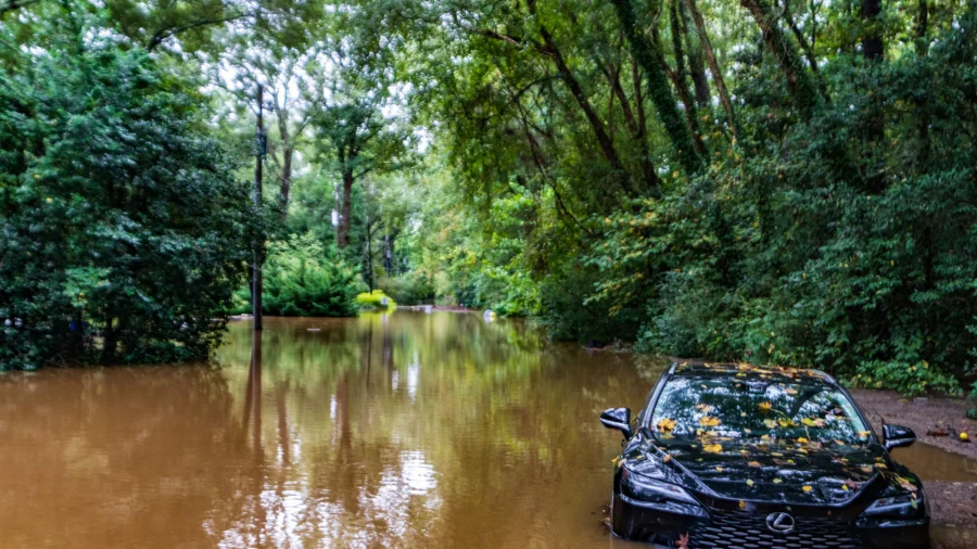 EVs Flooded During Hurricane Could Catch Fire, Officials Warn