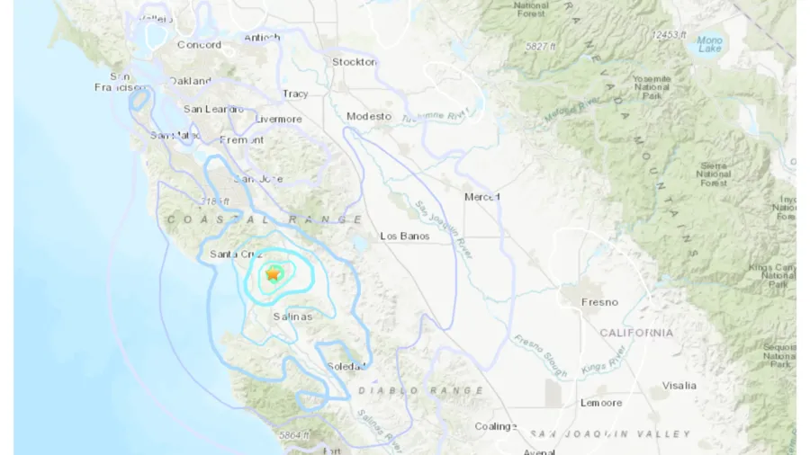 Magnitude 4.2 Earthquake Hits South of San Francisco