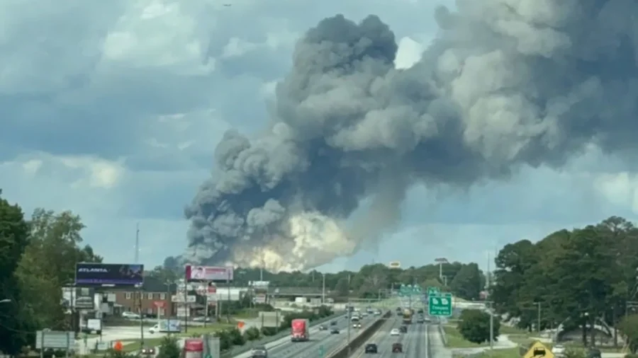 Fire at Georgia Chemical Plant Forces Evacuations and Road Closures