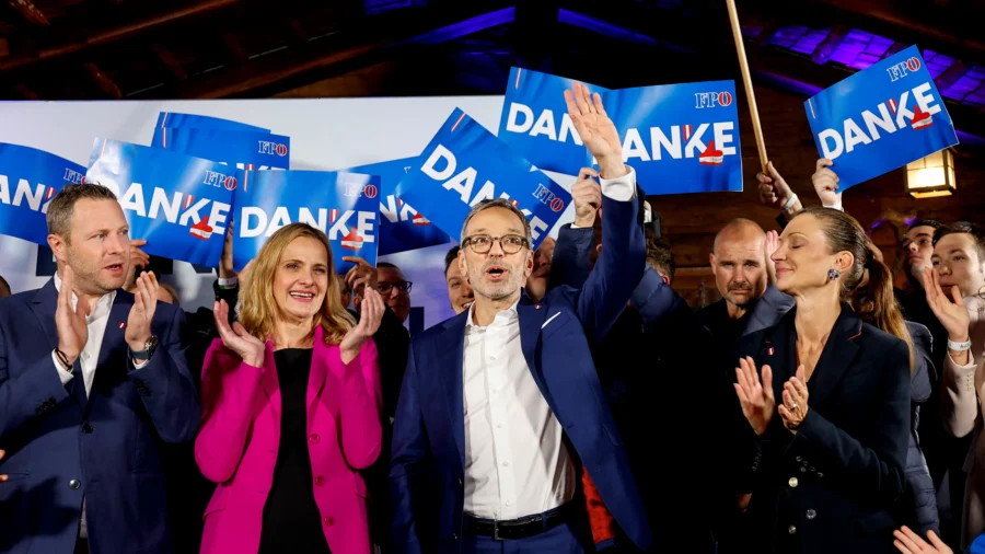 Austria’s Freedom Party Wins Election, Preliminary Results Show