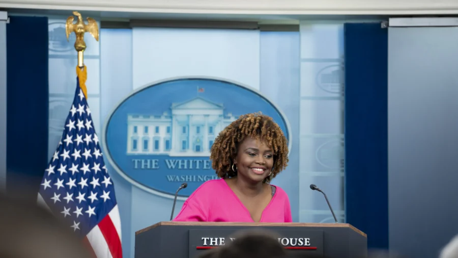 White House Press Secretary Karine Jean-Pierre Holds Press Briefing