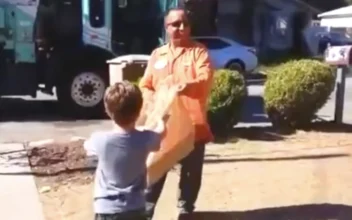 Garbage Truck Man Brings Special Gift to Autistic Child